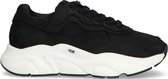 HUB Rock-w Lage sneakers - Leren Sneaker - Dames - Zwart - Maat 38