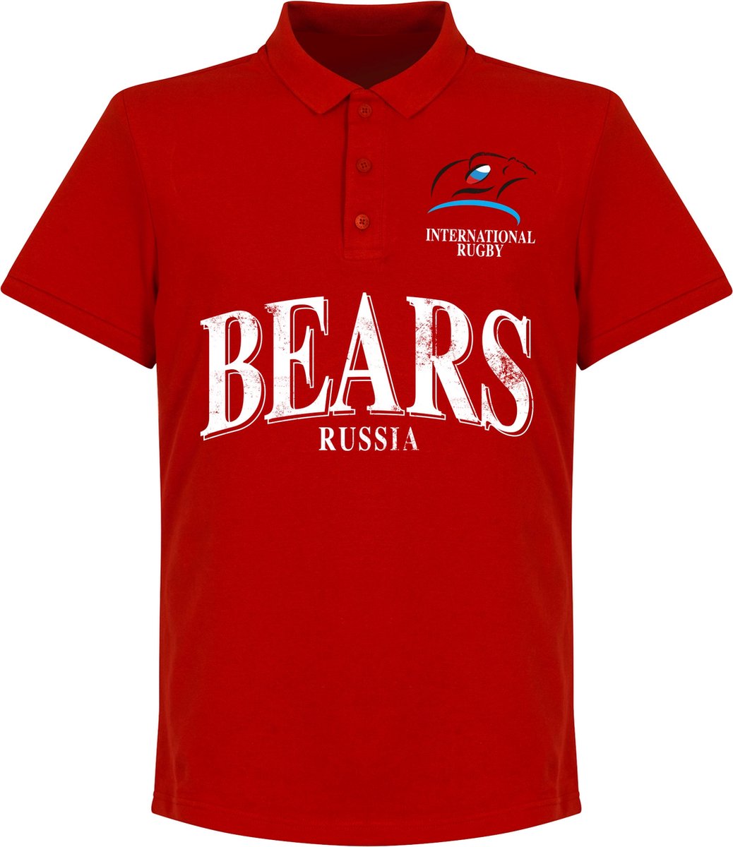 Rusland Rugby Polo - Rood - XL