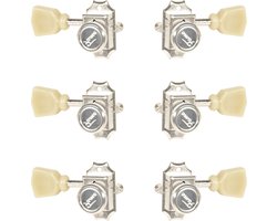 Fame 373KSK Locking Tuners 3+3 Chrome - Stemmechaniek voor gitaar