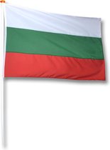 Vlag Bulgarije 50x75 cm.