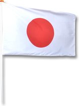 Vlag Japan 150x225 cm.