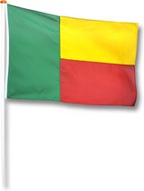 Vlag Benin 100x150 cm.