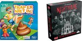 Spellenset - Bordspel - 2 Stuks - Trap Er Niet in & Nightmare Horror Adventures
