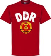 DDR Logo T-Shirt - Rood - XL