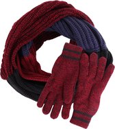 Suitable Set Circle Sjaal en Handschoenen 15-10 -
