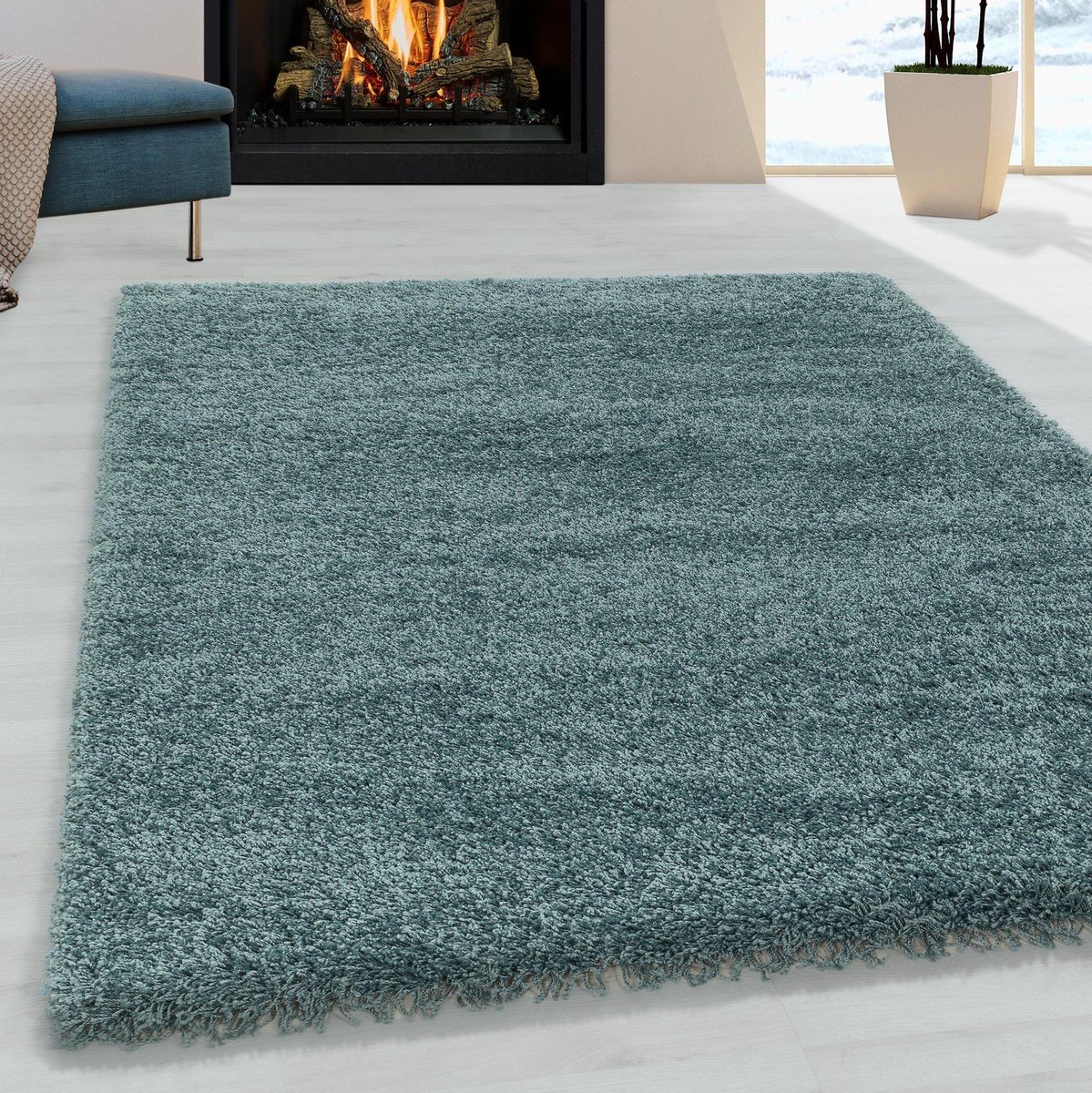 Beige Tapijt Zacht Laagpolig Vloerkleed Koho MonoLux - 200x290cm- Modern - Woonkamer - Salon - Slaapkamer - Eetkamer