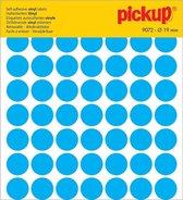 Pickup Stippen vinyl 19 mm blauw - 9072