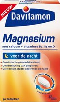 Davitamon Magnesium Tabletten - Goede Nachtrust - 30 stuks - Voedingssupplement