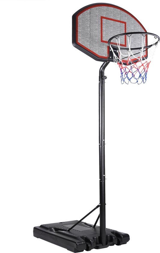 Min logo Aanhoudend Mobiele basketbalring met verstelbare mand | bol.com