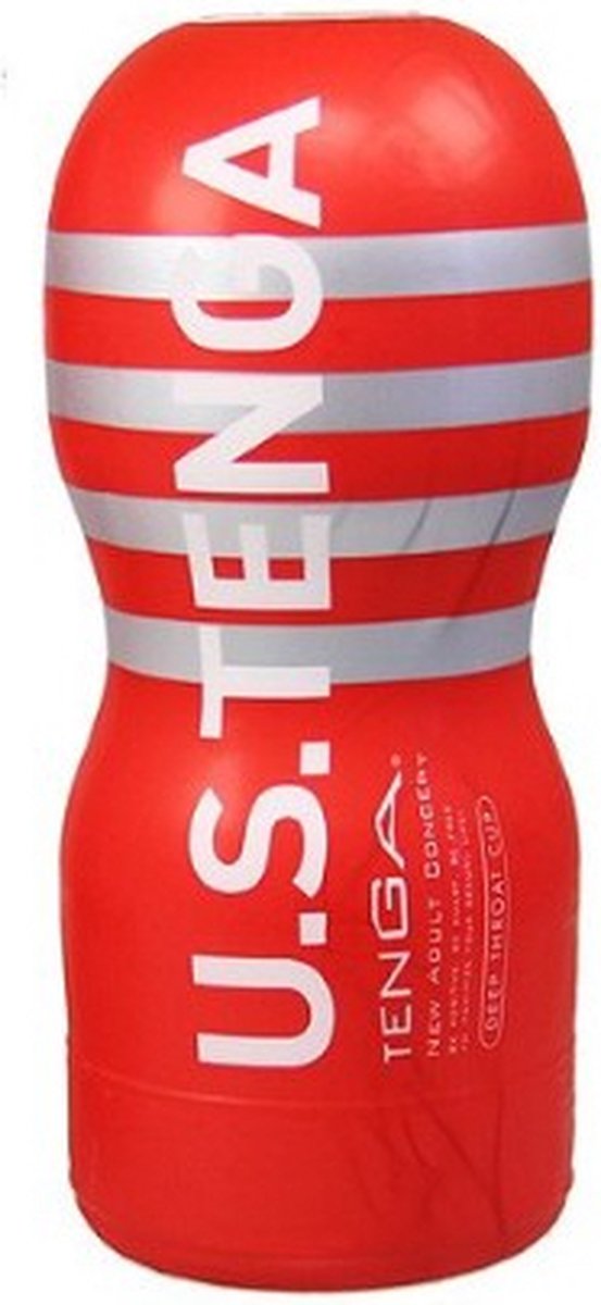 Goedkoopste Tenga - Original US Deep Throat Cup - Vibrator - Masturbator - Rood