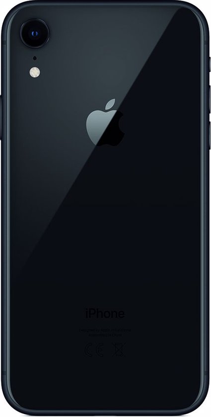 Apple iPhone XR - 64GB opslag - FaceID - 12MP camera - Zwart | bol