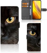 Telefoonhoesje Xiaomi Poco X3 | Poco X3 Pro Beschermhoesje Zwarte Kat
