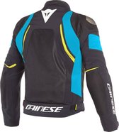 Dainese Dinamica Air D-Dry Zwart Zwart Wit - Maat 46 - Jas