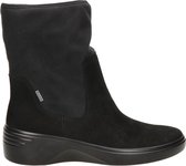 ECCO Soft 7 Wedge Dames Laarzen - Zwart - Maat 37