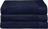 Seahorse Pure handdoeken 60x110 cm - Set van 10 - Indigo