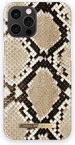 iDeal of Sweden hoesje voor iPhone 12 Pro Max - Hardcase Backcover - Fashion Case - Sahara Snake