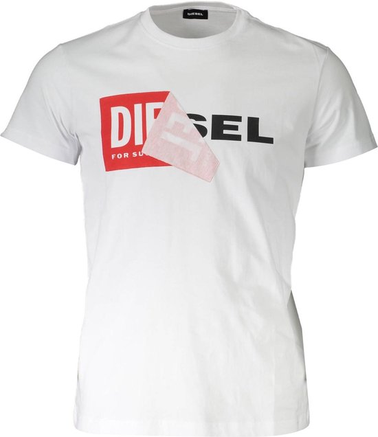 T-shirt Diesel Wit 2XL Homme | bol.com