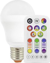 Müller LED lamp E27 7W/RGBW incl. afstandsbediening