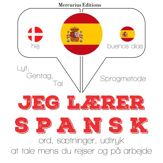 Jeg lærer spansk - cover