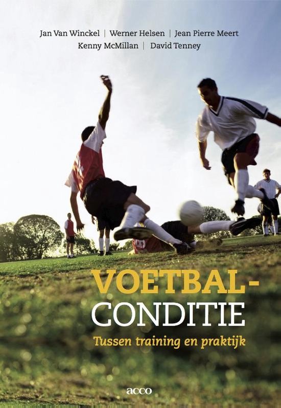 Cover van het boek 'Voetbalconditie' van Jan van Winckel