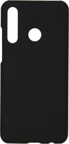 Effen Backcover Huawei P Smart Plus (2019) hoesje - Zwart