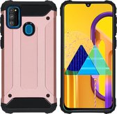 iMoshion Rugged Xtreme Backcover Samsung Galaxy M30s / M21 hoesje - Rosé Goud