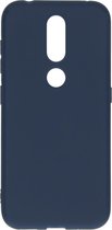 iMoshion Color Backcover Nokia 4.2 hoesje - donkerblauw