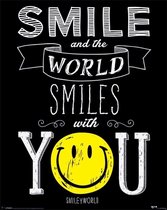 Pyramid Smiley World Smiles With You  Poster - 40x50cm