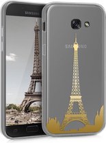kwmobile telefoonhoesje voor Samsung Galaxy A5 (2017) - Hoesje voor smartphone - Eiffeltoren Overzicht design