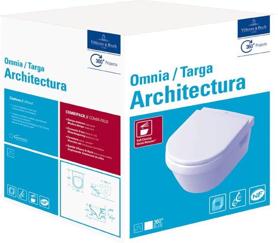 Foto: Villeroy boch toiletpot omnia architectura