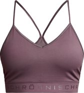 Röhnisch Sportbeha Kira Dames Polyester/elastaan Bruin Maat S
