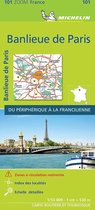 Michelin Vororte von Paris. Straßen- und Tourismuskarte 1:53.000