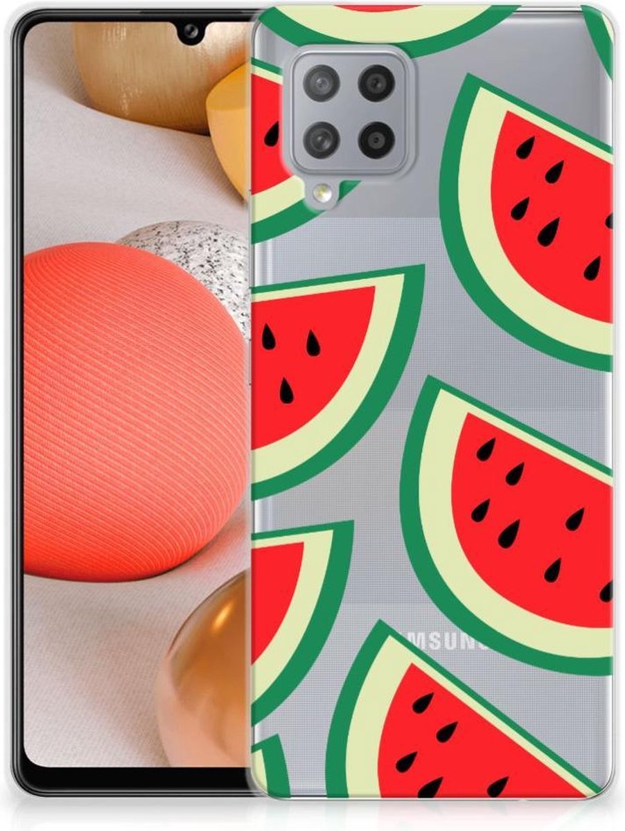 Samsung Galaxy A42 Siliconen Case Watermelons