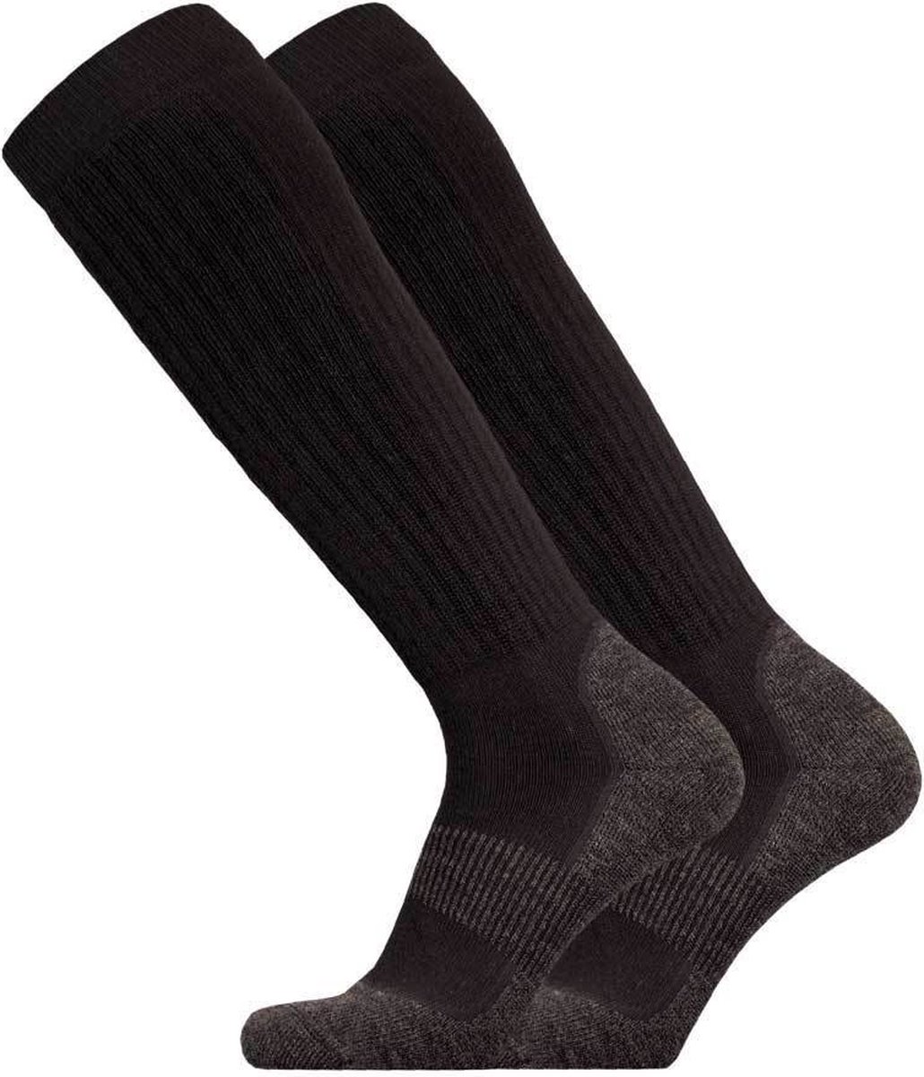 Uphillsport Wandelsokken Operator Kniehoog Bamboe Zwart Mt 35-38