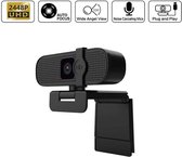 Webcam voor pc met microfoon – Autofocus - 3264x2448 UHD 30FPS - Windows & Mac - Webcam voor pc met usb