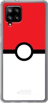 6F hoesje - geschikt voor Samsung Galaxy A42 -  Transparant TPU Case - Pokeball #ffffff