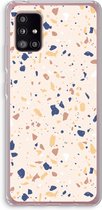 Case Company® - Hoesje geschikt voor Samsung Galaxy A51 5G hoesje - Terrazzo N°23 - Soft Cover Telefoonhoesje - Bescherming aan alle Kanten en Schermrand