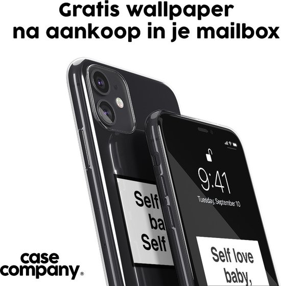 Case Company® - Coque Poco X3 Pro - Amour de soi - Coque souple pour téléphone - Protection sur tous les côtés et bord d'écran