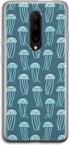 Case Company® - Hoesje geschikt voor OnePlus 7 Pro hoesje - Kwallie - Soft Cover Telefoonhoesje - Bescherming aan alle Kanten en Schermrand