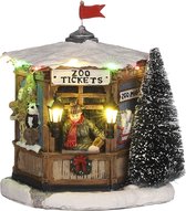Luville - Zoo ticket kiosk battery operated - Kersthuisjes & Kerstdorpen