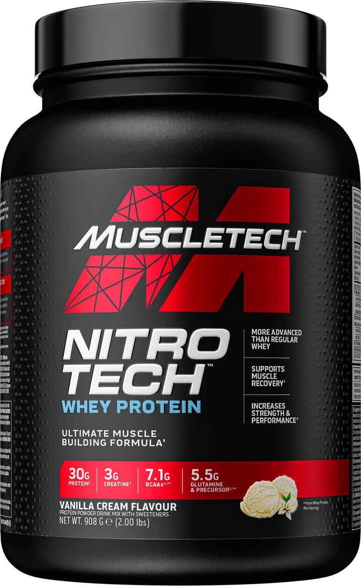 Goedkoopste Nitro Tech Performance 907gr Vanille