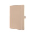 Sigel notitieboek - Conceptum Pure - A5 - beige - softcover - 194 pagina's - ruit - 80 grams papier - SI-CO332