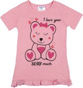 Fun2Wear - Beary nachthemd - Roze - Maat 104 -