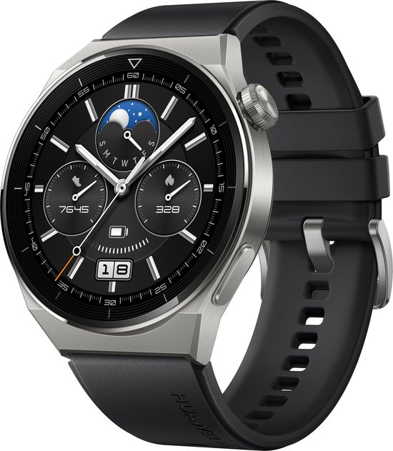 Huawei Watch GT 3 Pro - Smartwatch - 46mm - Zwart