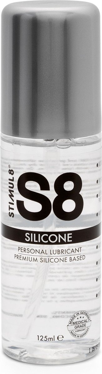 Goedkoopste Stimul8 S8 - S8 Premium Silicone Lube 125ml - Lubricants Silicone based Origineel 125