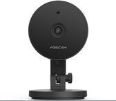 Foscam C2M Beveiligingscamera - Binnen camera - Full HD 1080P - Dual-band - Nachtzicht - SD-kaart opslag - 2MP - Zwart