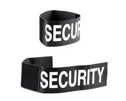 Beveiliger polsband - volwassenen - security band - klittenband sluiting