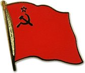 Pin broche speldje vlag USSR - Oude Russische historische vlaggen - Communisten