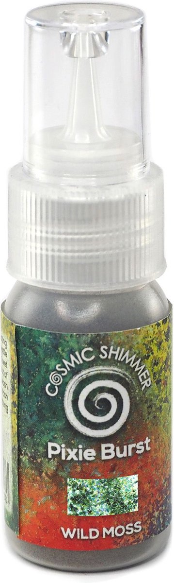 Cosmic Shimmer Pixie Burst Wild Moss 25ml