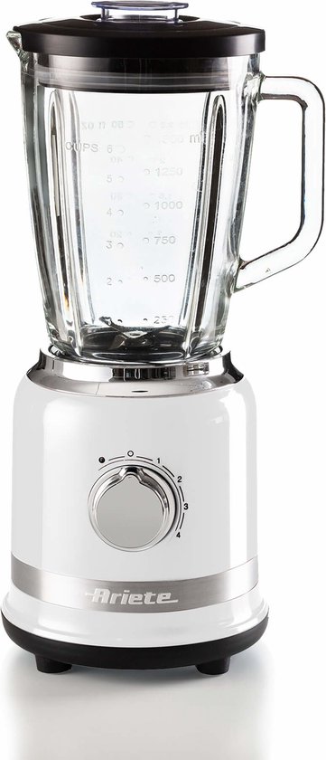 Ariete Vintage 58303 Glass Blender – 1.5L, 1000W, Cream (Made In Italy)-598251